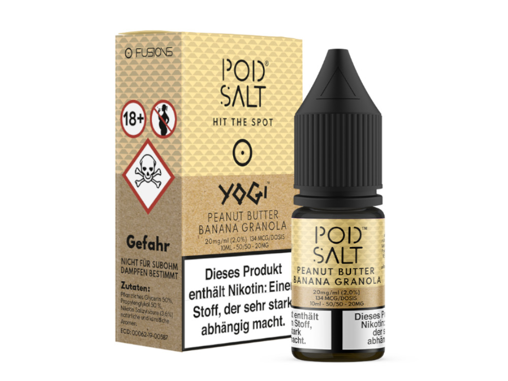 Pod Salt Fusion Nikotinsalz Liquid Granola Genuss