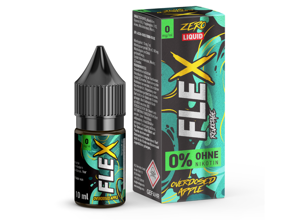 Revoltage - FLEX Nikotinsalz Liquid - Intensiver Apfelgeschmack