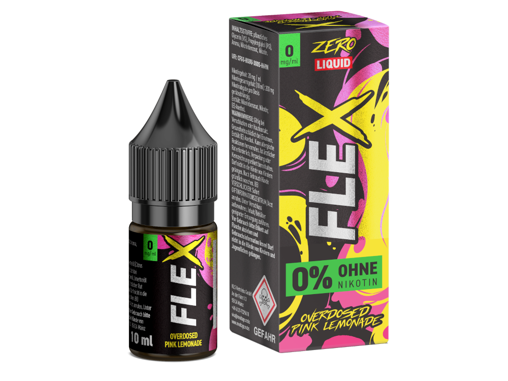 Revoltage FLEX Nikotinsalz Liquid Pink Lemonade Erfrischender Genuss