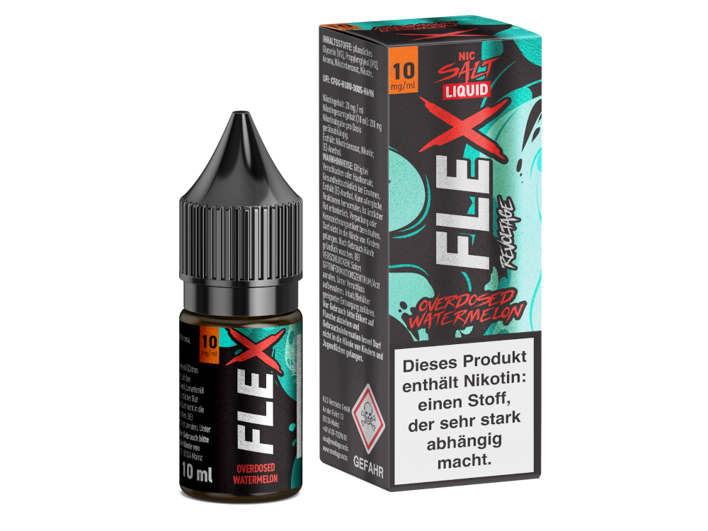 Revoltage FLEX Nikotinsalz Liquid Wassermelone Genuss