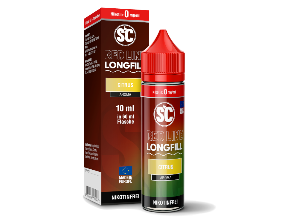SC - Red Line Longfills 10 ml - Citrus Aroma Intensiv