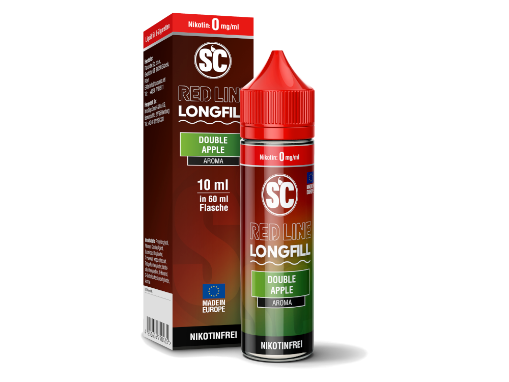SC - Red Line Longfills 10 ml - Double Apple Genuss
