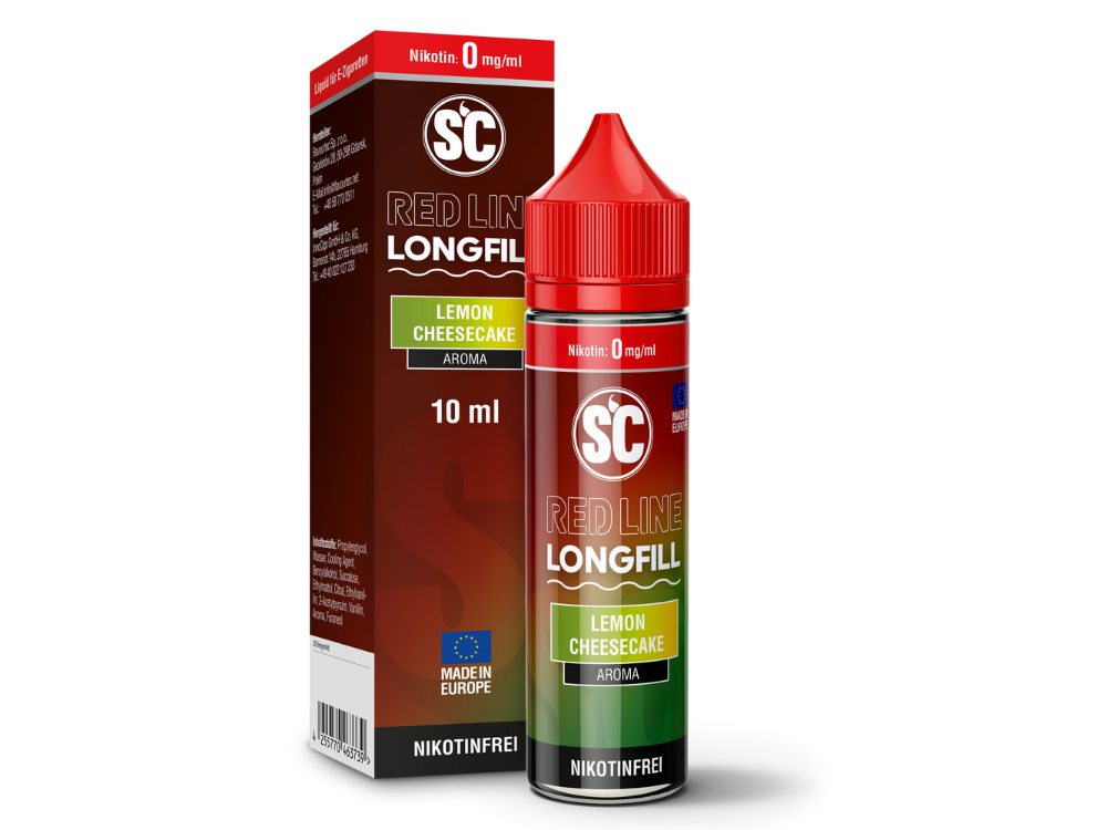 SC Red Line Longfill Lemon Cheesecake Aroma