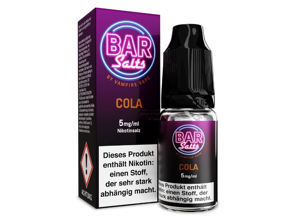 Vampire Vape Bar Salts Cola Nikotinsalz Liquid Genuss