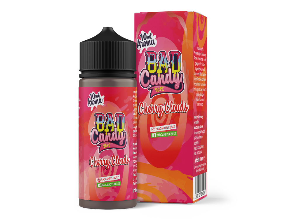 Bad Candy Liquids Aroma Cherry Clouds 10ml Fruchtiger Genuss