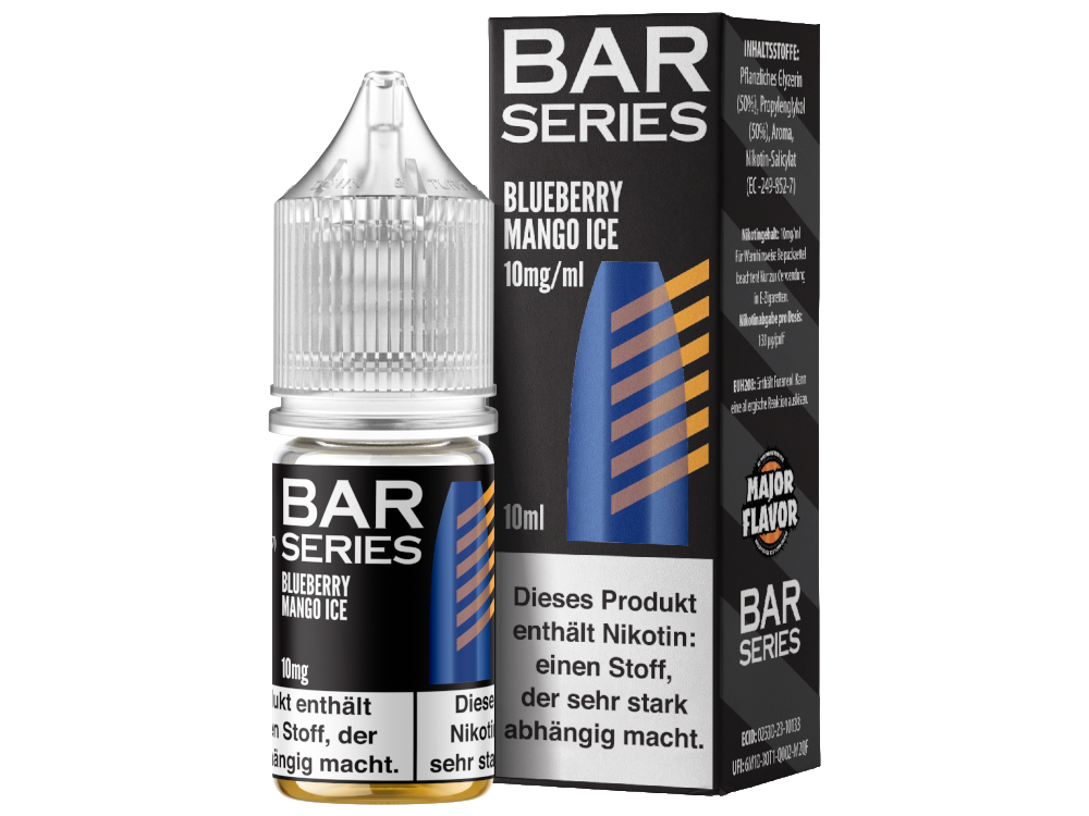 Bar Series - Nikotinsalz Liquid - Blaubeere Mango Eis