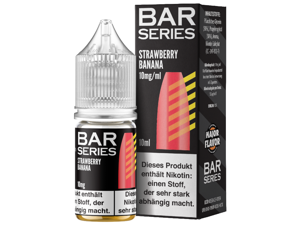 Bar Series Nikotinsalz Liquid Strawberry Banana Geschmack
