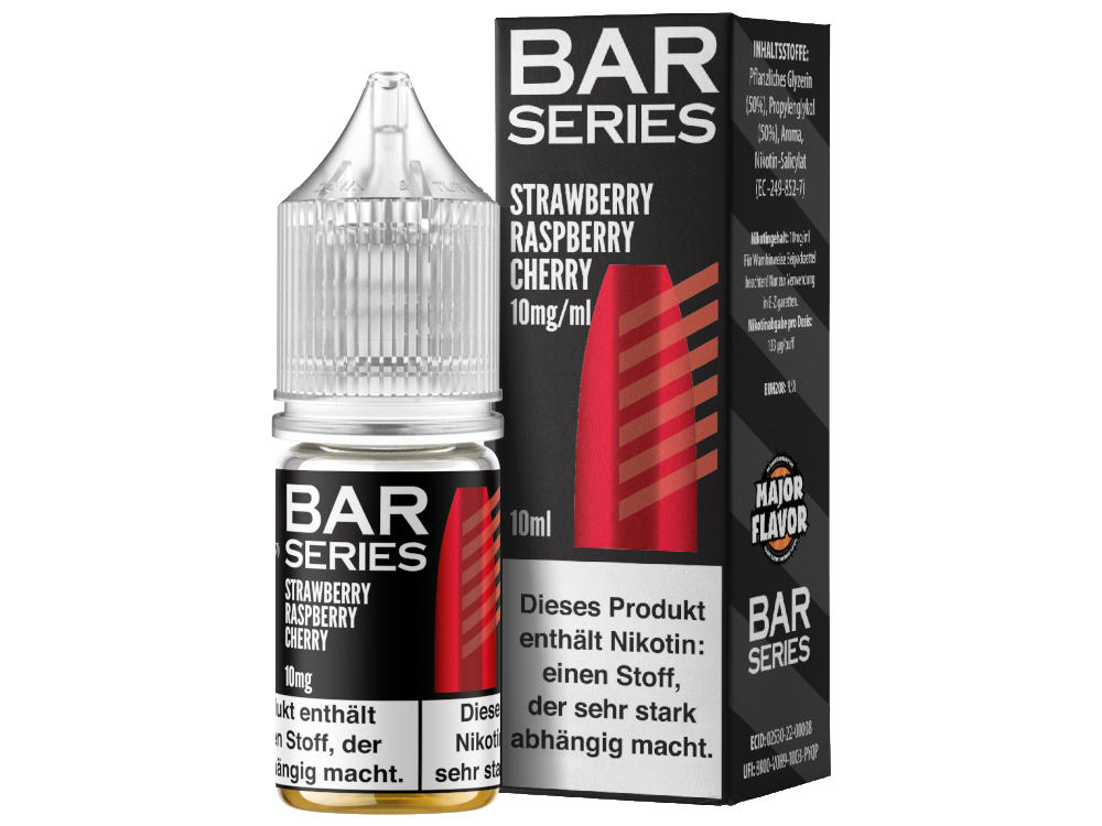 Bar Series Nikotinsalz Liquid Erdbeere Himbeere Kirsche