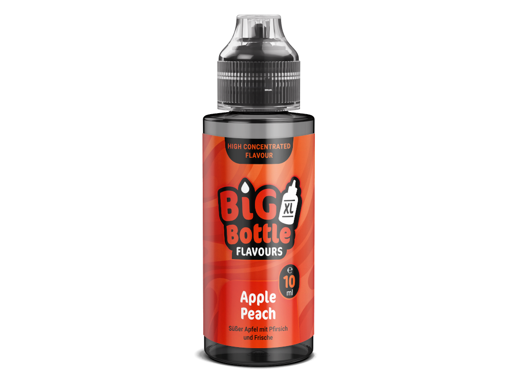 Big Bottle Longfills 10 ml Apfel Pfirsich Geschmack