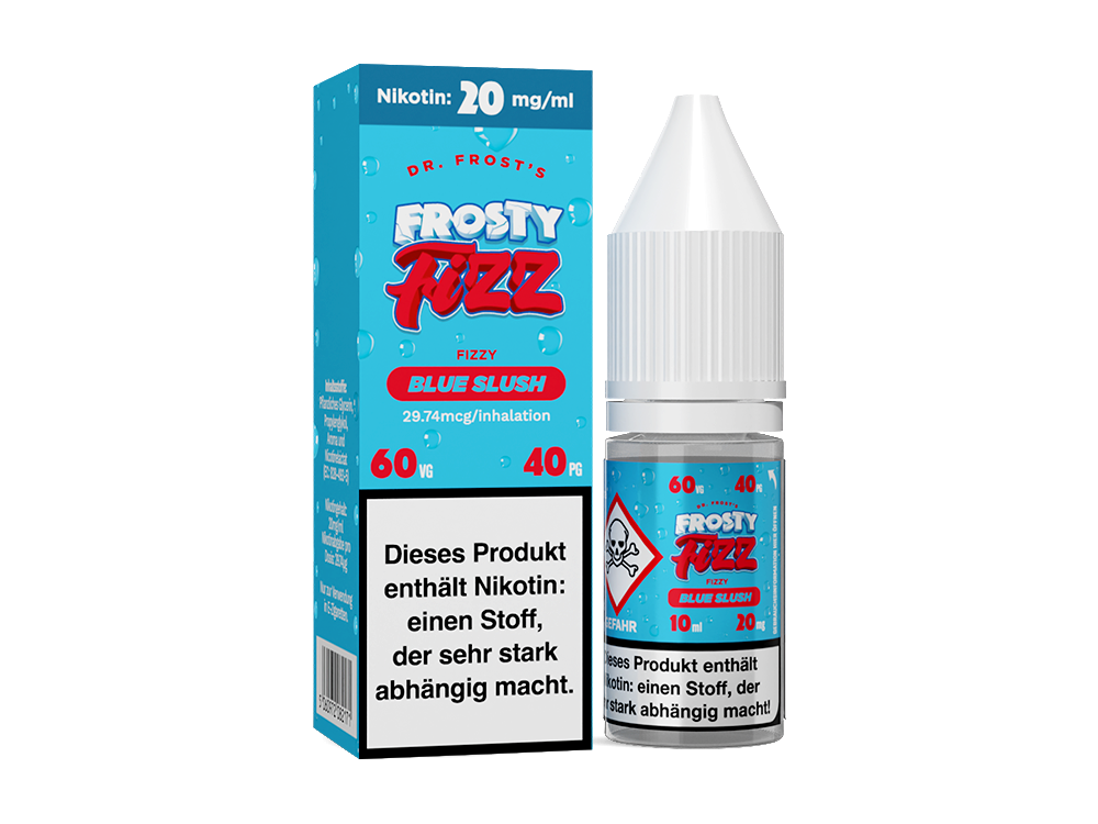 Dr. Frost - Frosty Fizz - Blue Slush Nikotinsalz Liquid 20mg/ml