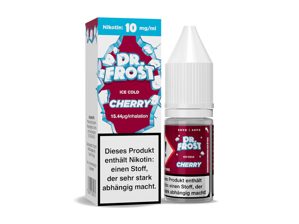 Dr. Frost - Ice Cold Nikotinsalz Liquid Kirsche Genuss
