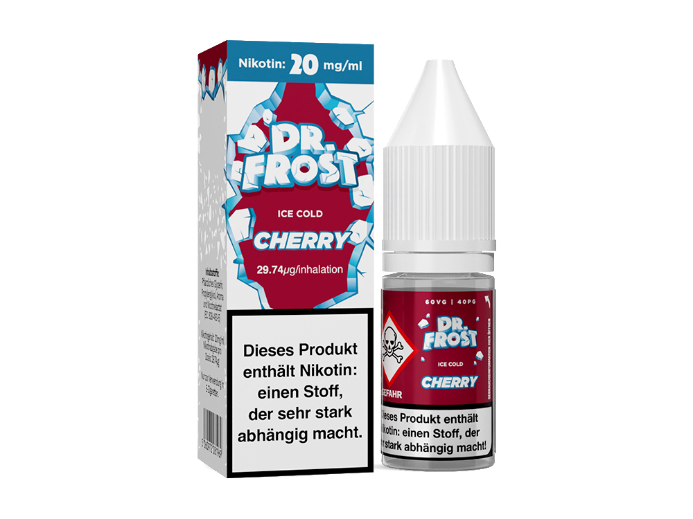 Dr. Frost - Ice Cold Nikotinsalz Liquid Kirsche Genuss