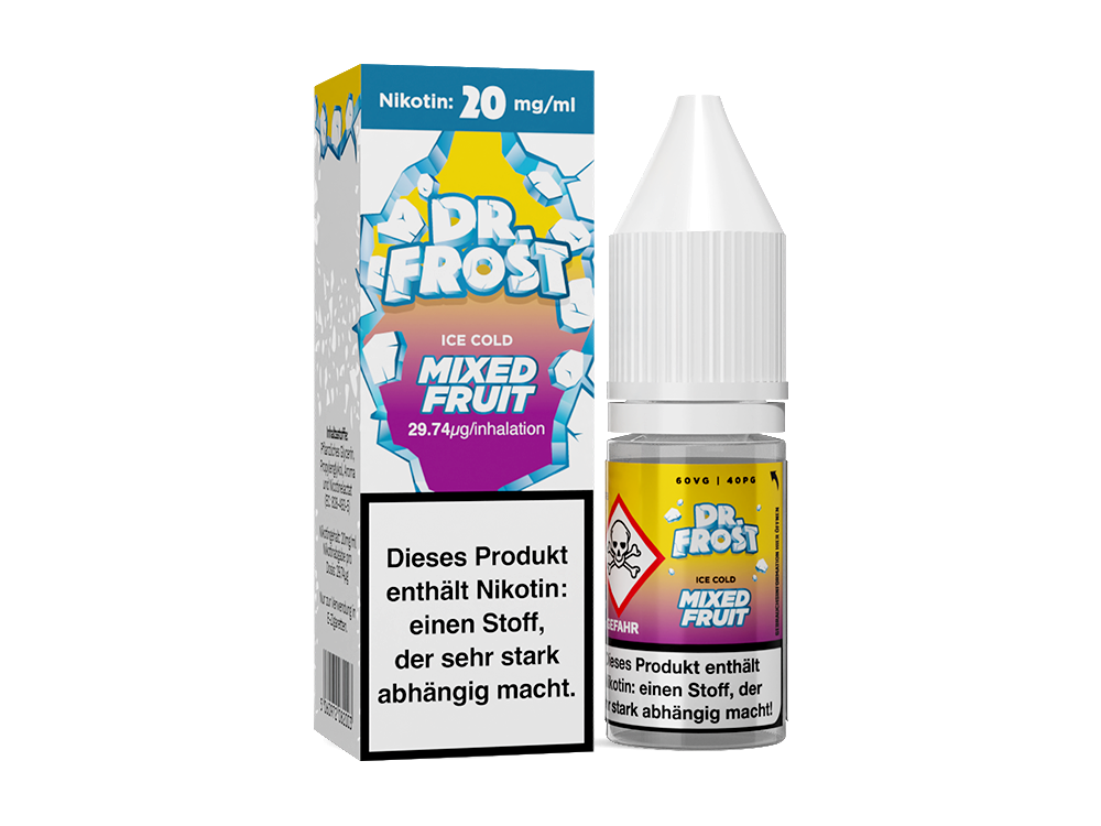 Dr. Frost Ice Cold Nikotinsalz Liquid Fruchtmix Genuss