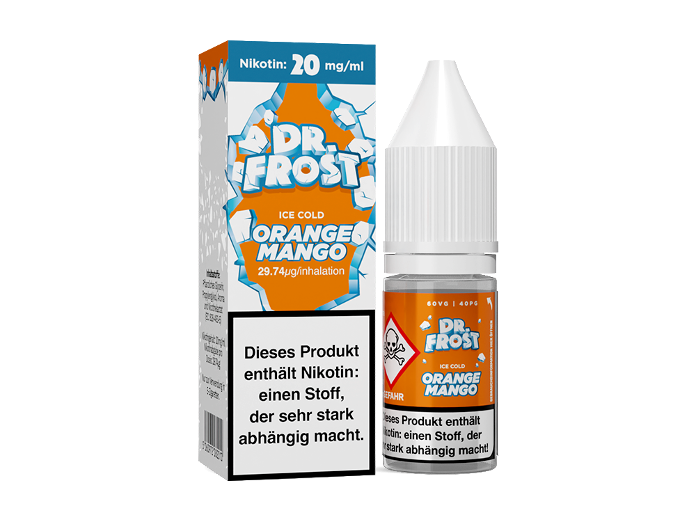 Dr. Frost - Ice Cold Nikotinsalz Liquid Mango Orange