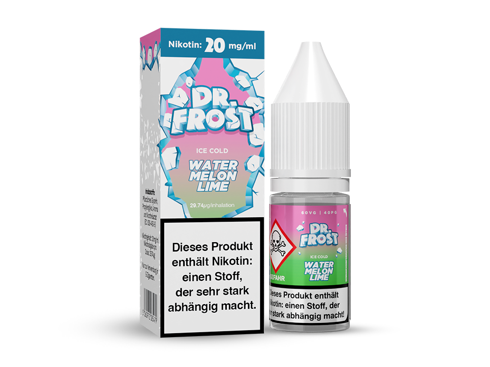 Dr. Frost - Ice Cold Nikotinsalz Liquid Wassermelone Limette