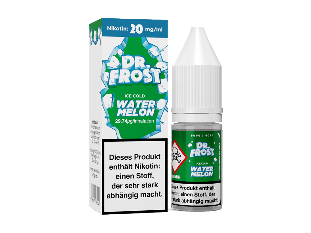 Dr. Frost - Ice Cold Nikotinsalz Liquid Wassermelone Geschmack