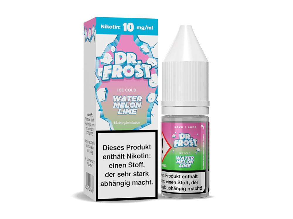 Dr. Frost - Ice Cold Nikotinsalz Liquid Wassermelone Limette