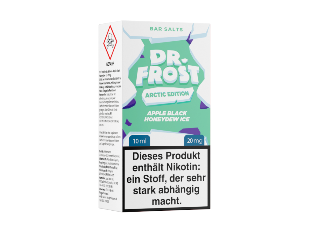 Dr. Frost Arctic Edition Nikotinsalz Liquid Fruchtige Kühle