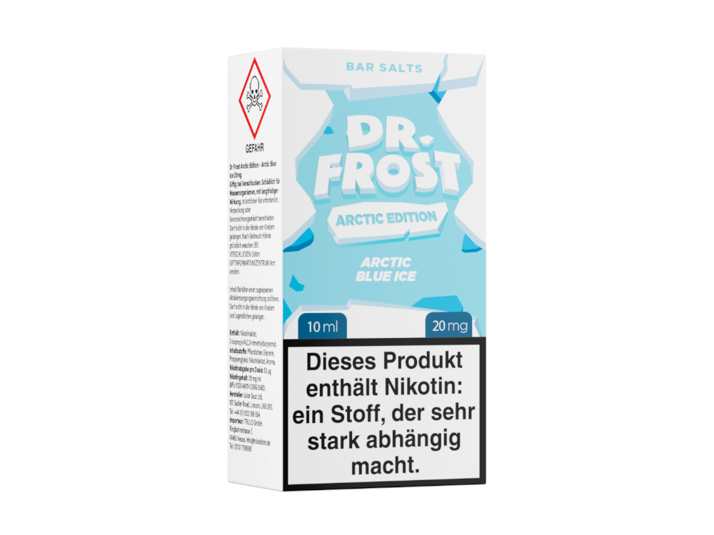 Dr. Frost Arctic Edition Nikotinsalz Liquid Kühle Pur