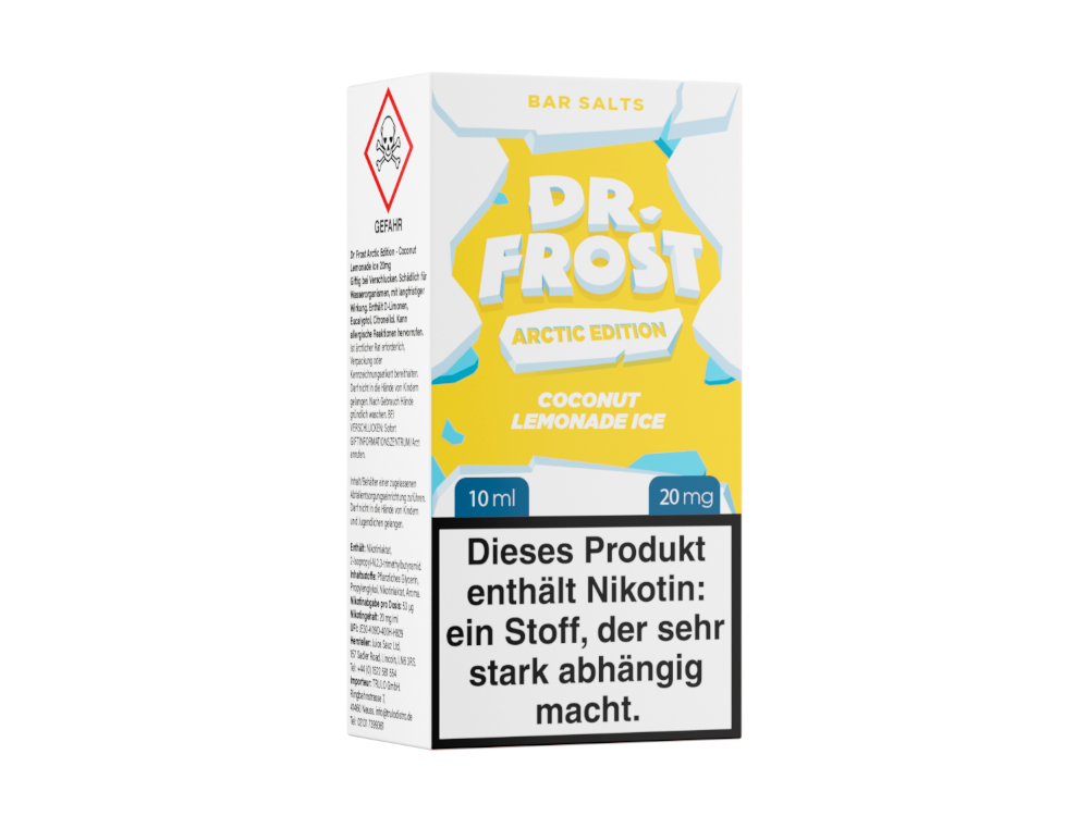 Dr. Frost - Arctic Edition Nikotinsalz Liquid Kühle genießen