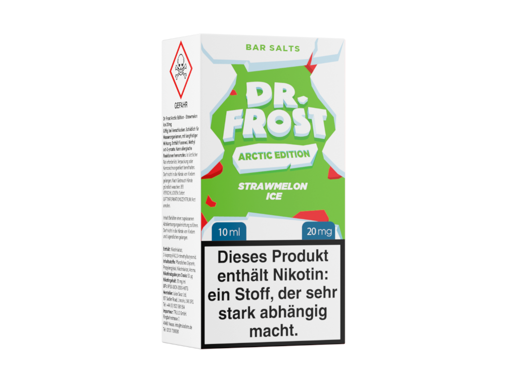 Dr. Frost - Arctic Edition Nikotinsalz Liquid Strawmelon Ice