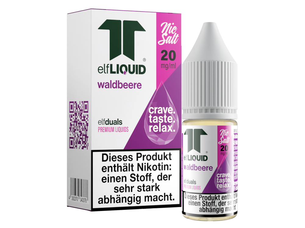 Elf-Liquid Waldbeere 10 mg/ml - Geschmackvolles Nikotinsalz
