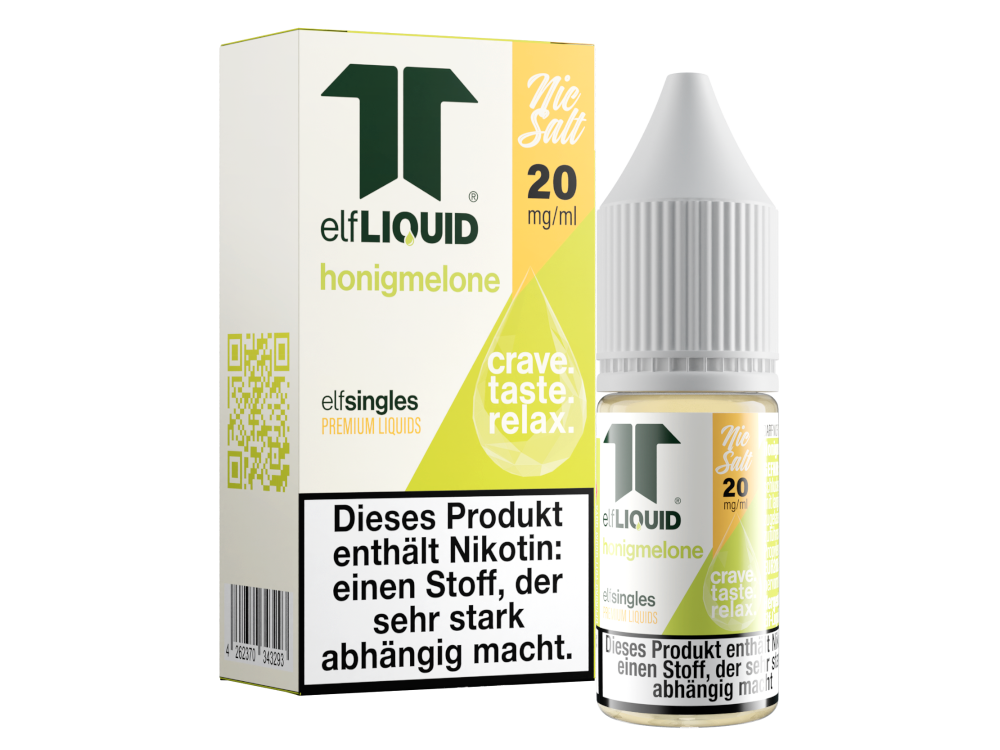 Elf-Liquid Honigmelone Nikotinsalz Liquid für intensiven Genuss