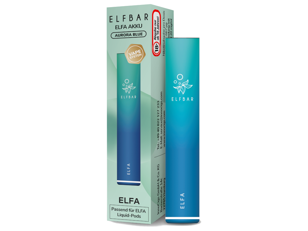 Elfbar - Elfa Akku 500 mAh Mit Zugautomatik Nutzen