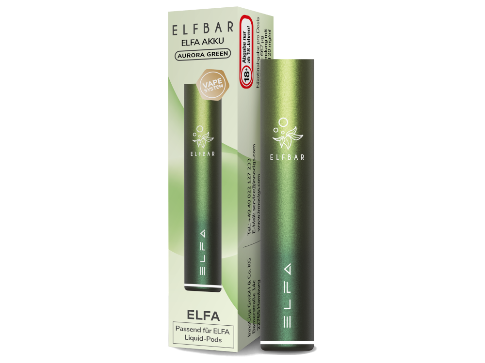 Elfbar - Elfa Akku 500 mAh Mit Zugautomatik Nutzen