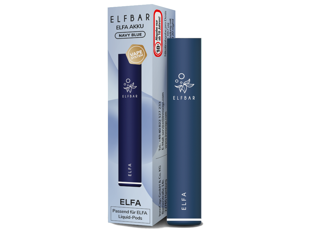 Elfbar - Elfa Akku 500 mAh Mit Zugautomatik Nutzen