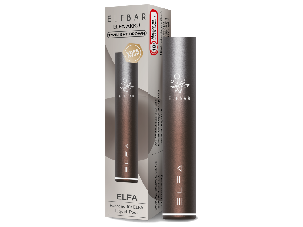 Elfbar - Elfa Akku 500 mAh Mit Zugautomatik Nutzen