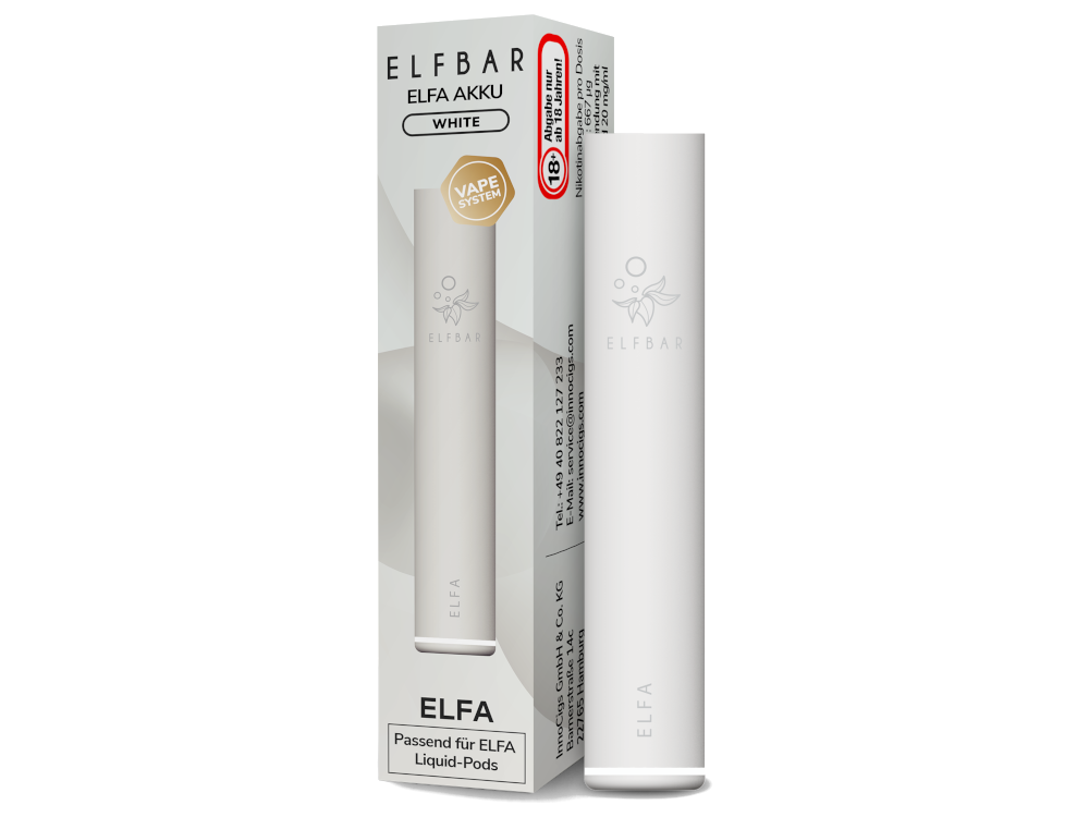 Elfbar - Elfa Akku 500 mAh Mit Zugautomatik Nutzen