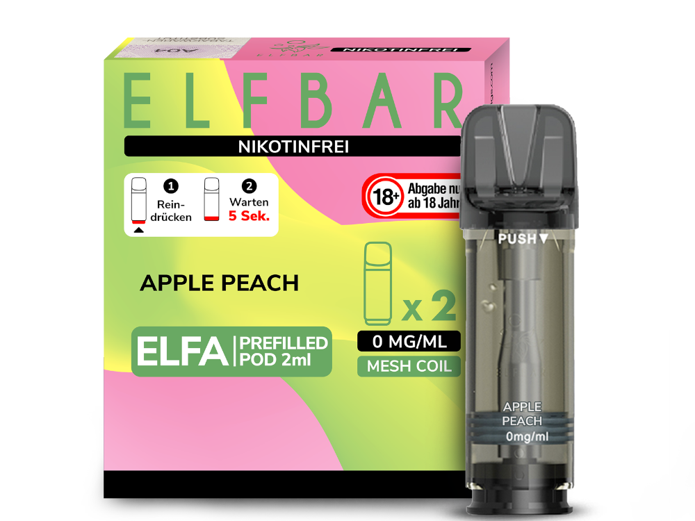 Elfbar Elfa Pod 20mg/ml (2 Stück) - Erfrischender Blue Razz Lemonade