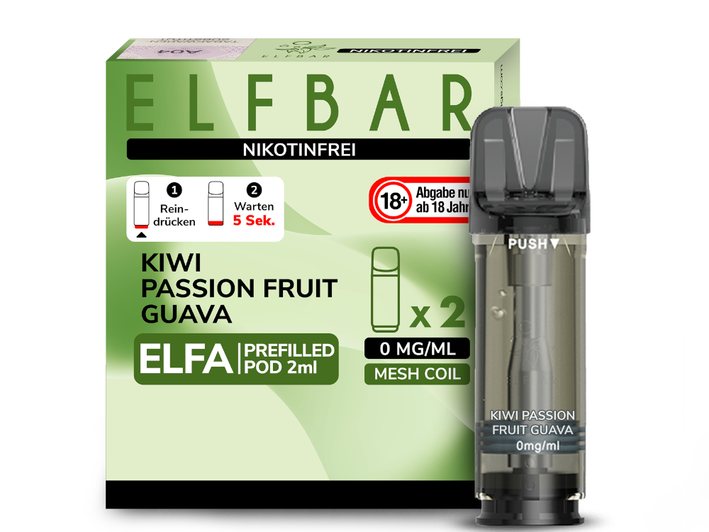 Elfbar Elfa Pod 20mg/ml (2 Stück) - Erfrischender Blue Razz Lemonade