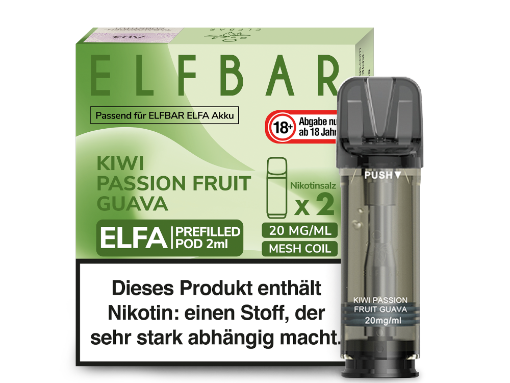 Elfbar Elfa Pod 20mg/ml (2 Stück) - Erfrischender Blue Razz Lemonade