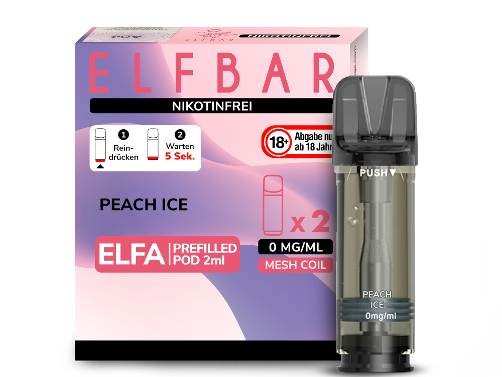 Elfbar Elfa Pod 20mg/ml (2 Stück) - Erfrischender Blue Razz Lemonade