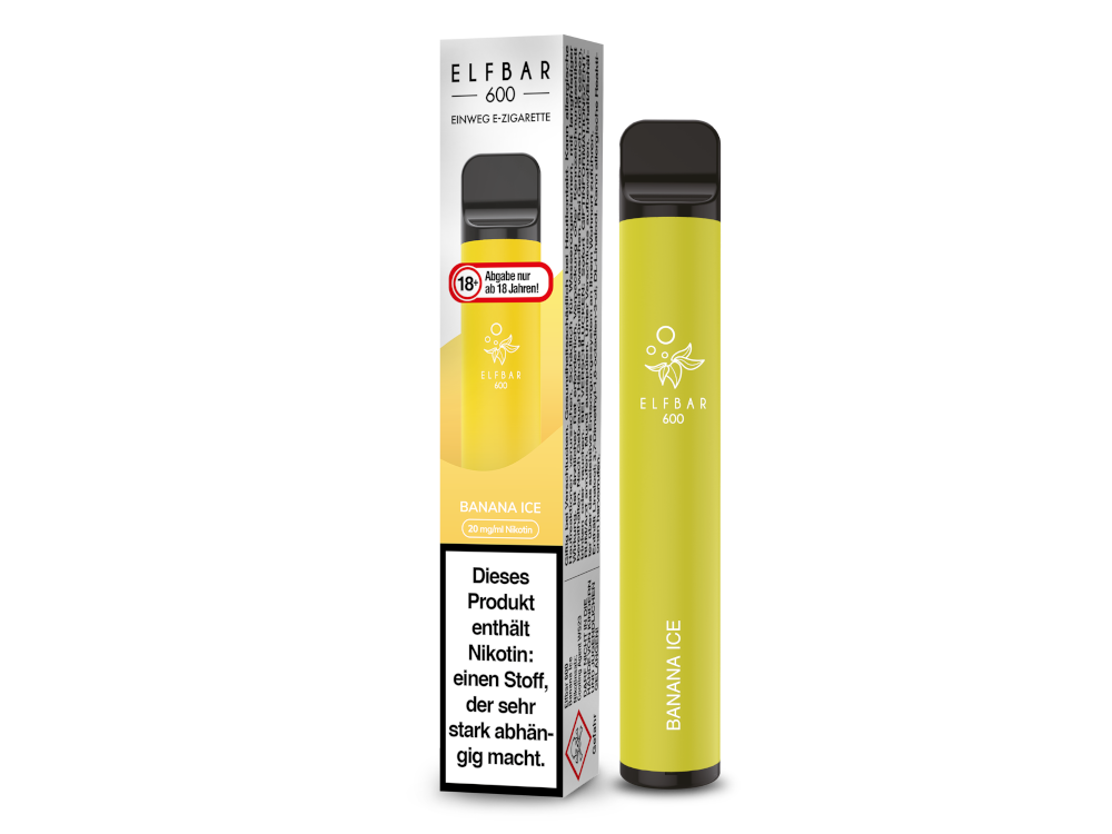 Elfbar 600 Einweg E-Zigarette - Apple Peach Genuss