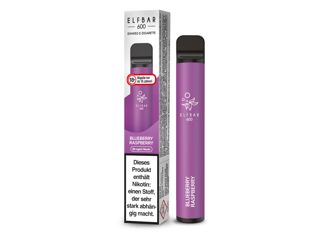 Elfbar 600 Einweg E-Zigarette - Apple Peach Genuss