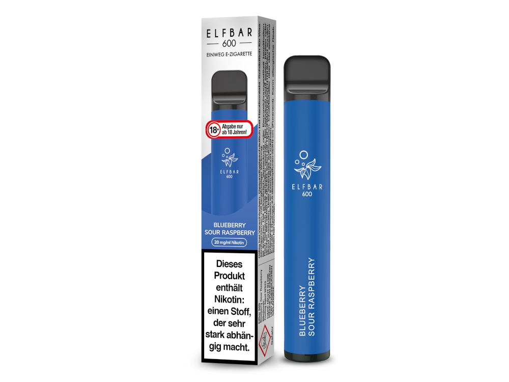Elfbar 600 Einweg E-Zigarette - Apple Peach Genuss