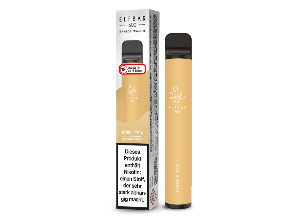 Elfbar 600 Einweg E-Zigarette - Apple Peach Genuss