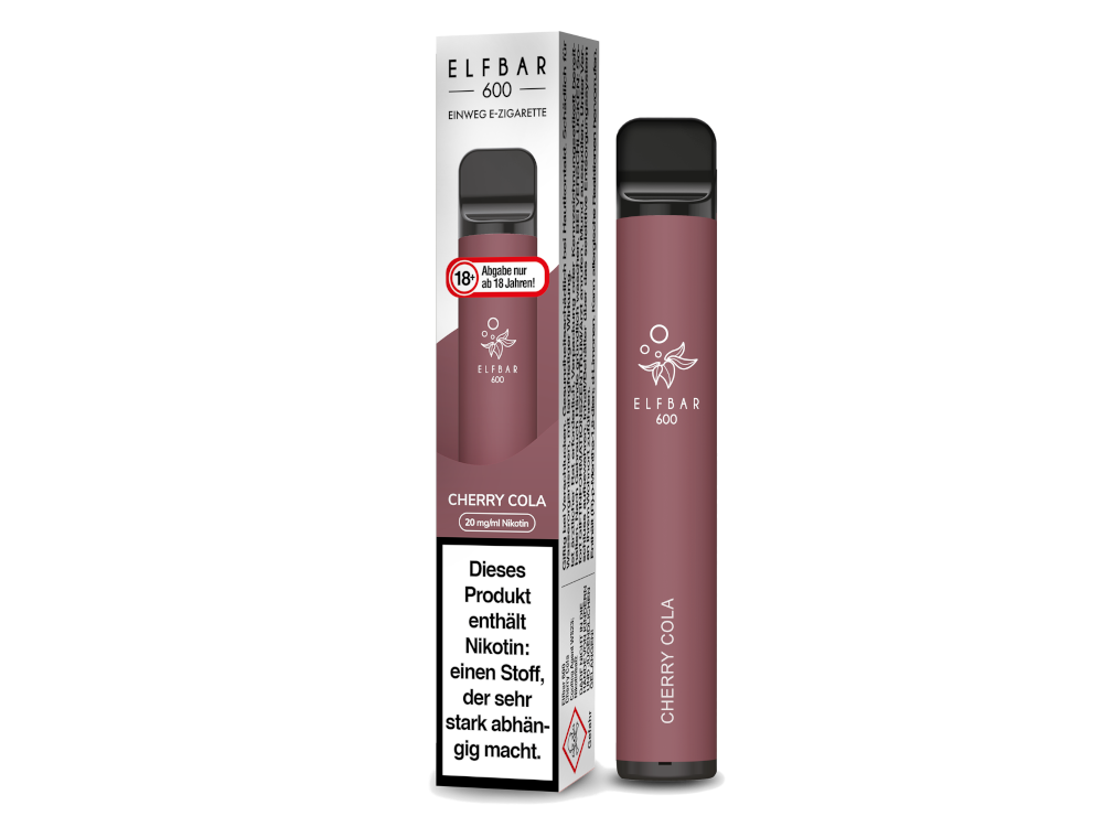 Elfbar 600 Einweg E-Zigarette - Apple Peach Genuss