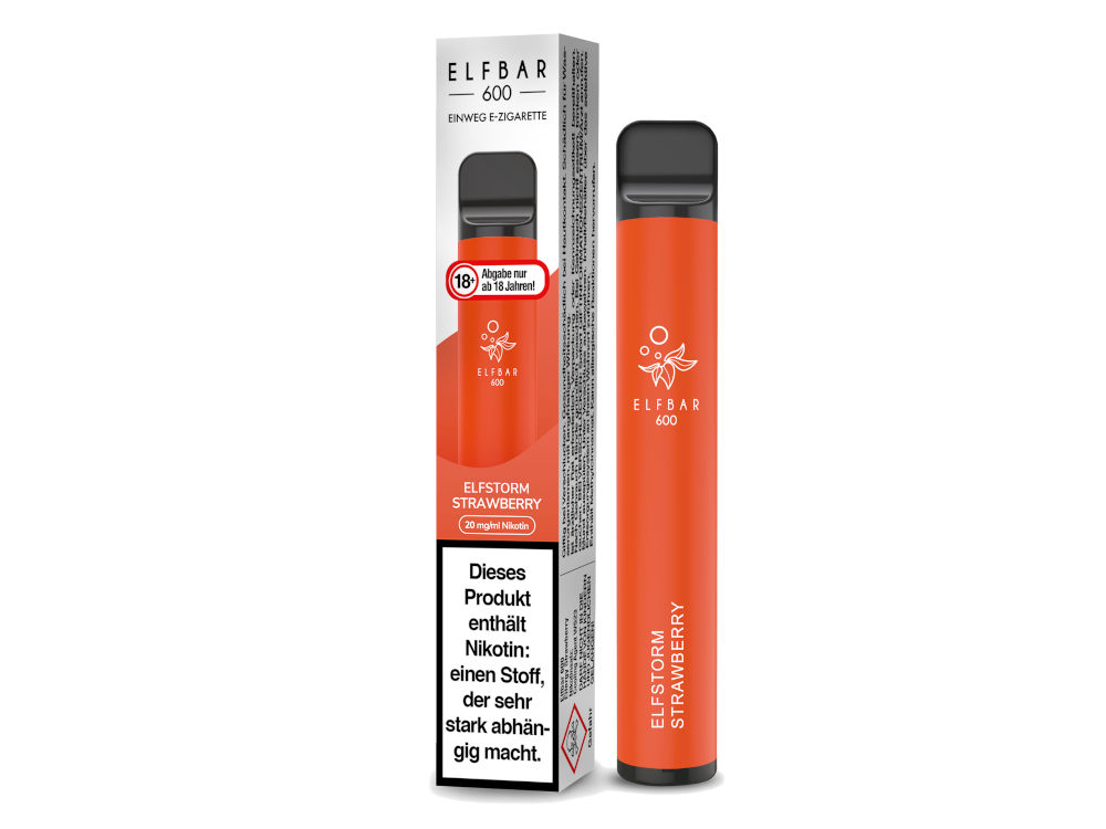 Elfbar 600 Einweg E-Zigarette - Apple Peach Genuss