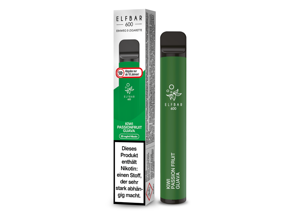 Elfbar 600 Einweg E-Zigarette - Apple Peach Genuss