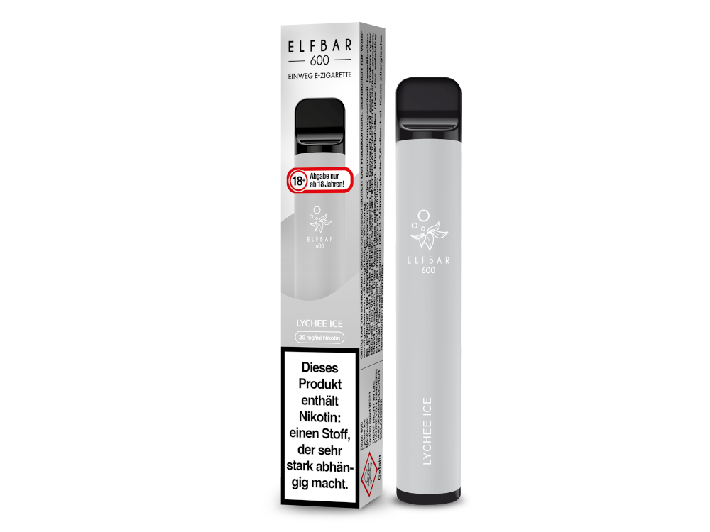 Elfbar 600 Einweg E-Zigarette - Apple Peach Genuss