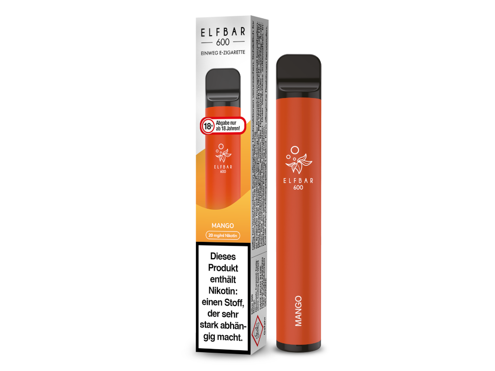 Elfbar 600 Einweg E-Zigarette - Apple Peach Genuss