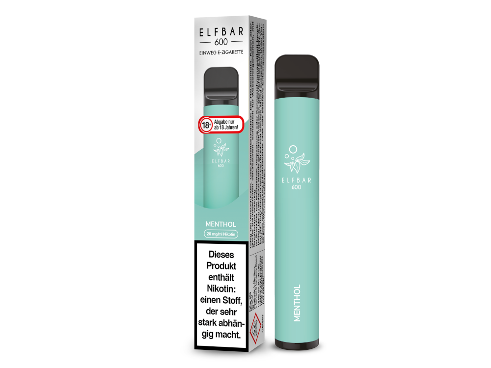 Elfbar 600 Einweg E-Zigarette - Apple Peach Genuss