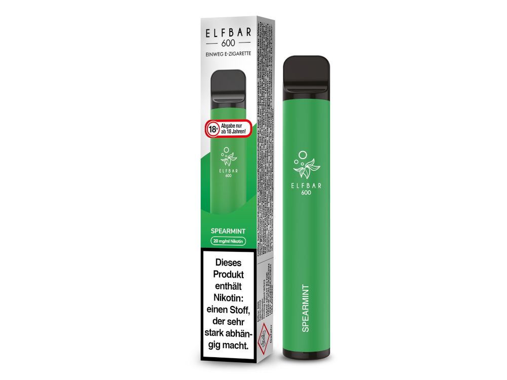 Elfbar 600 Einweg E-Zigarette - Apple Peach Genuss
