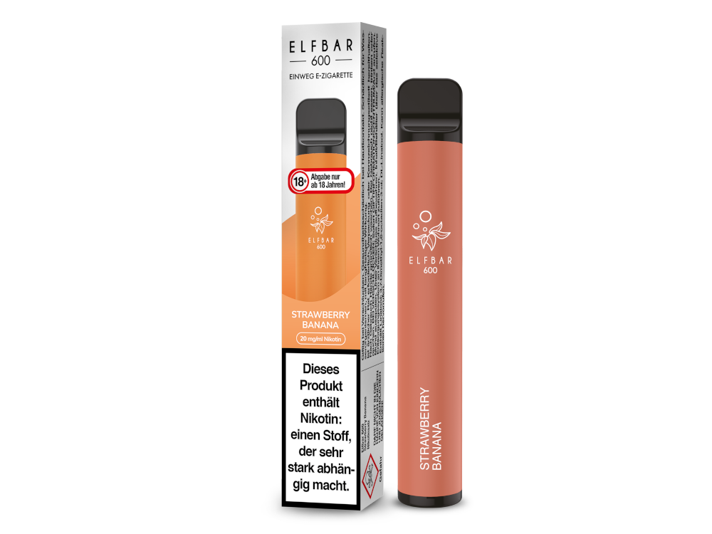 Elfbar 600 Einweg E-Zigarette - Apple Peach Genuss