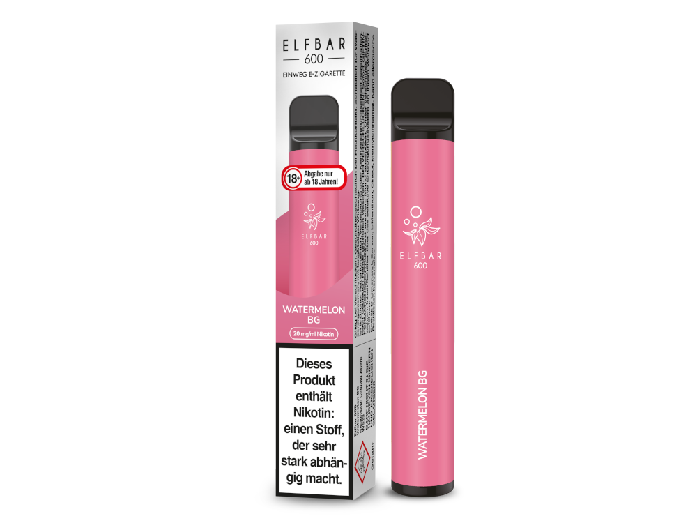 Elfbar 600 Einweg E-Zigarette - Apple Peach Genuss