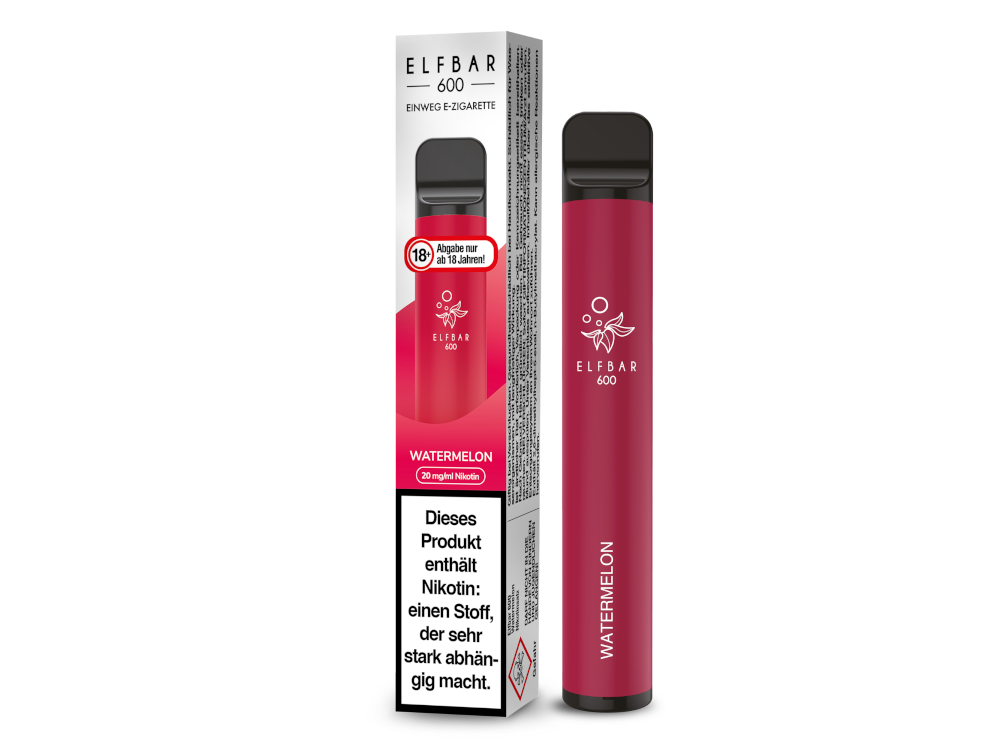 Elfbar 600 Einweg E-Zigarette - Apple Peach Genuss